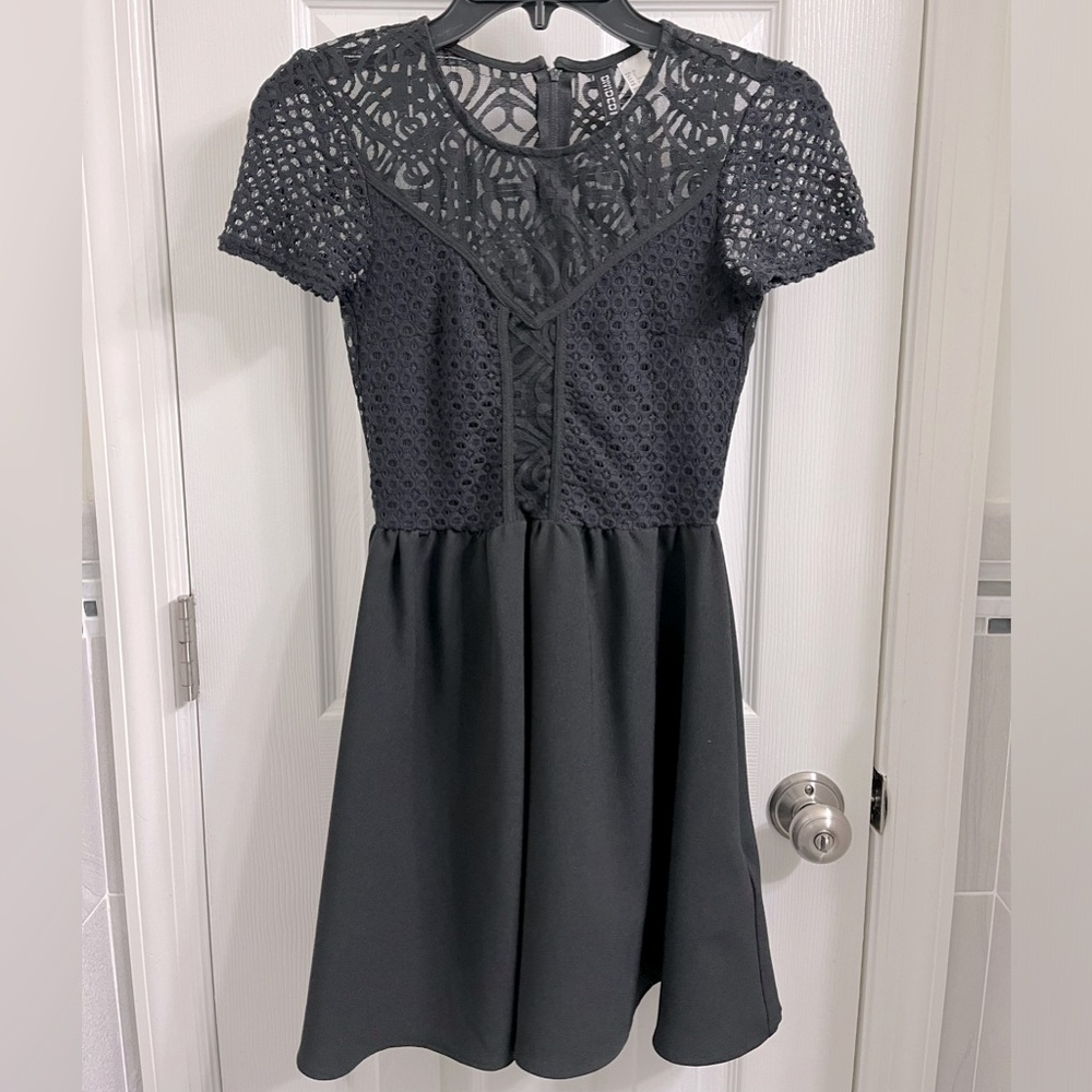 H&M black dress